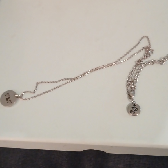 Stainless steel love my pendant on a 17 inch stainless steel chain with extender - Picture 3 of 3